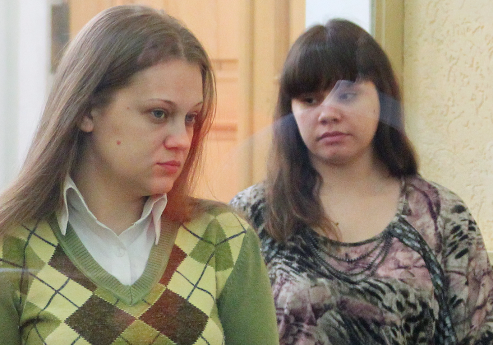 Анастасия Синельник (слева) и Виктория Таривердиева. Фото © РИА Новости/ Федор Ларин