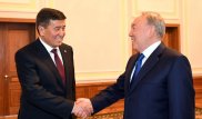 Президент Кыргызстана поблагодарил Назарбаева