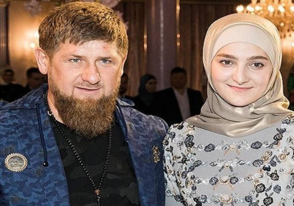 Рамзан Кадыров с дочерью Айшат. © rt.com