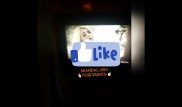 На экране в центре Караганды транслировали порно