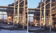 Возгорание произошло на Атырауском НПЗ