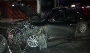 Трое детей попали в больницу после лобового столкновения авто в Алматы
