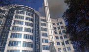 Пентхаус загорелся в Алматы