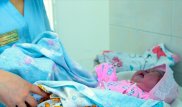 Девочка весом 5,4 килограмма родилась в Астане