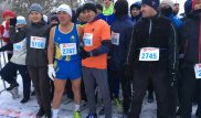 42 километра по снегу. В Астане впервые прошел зимний марафон