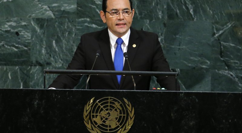 Президент Гватемалы Джимми Моралес©