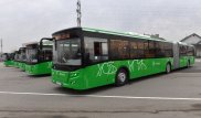 Автобусы-гармошки запустили в Алматы