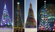 В каком городе Казахстана самая красивая елка