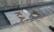 Вандалы повредили мемориал Славы в Усть-Каменогорске
