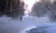 Прорвало новую трубу в центре Петропавловска: без воды остались 20 домов, школа и детсад