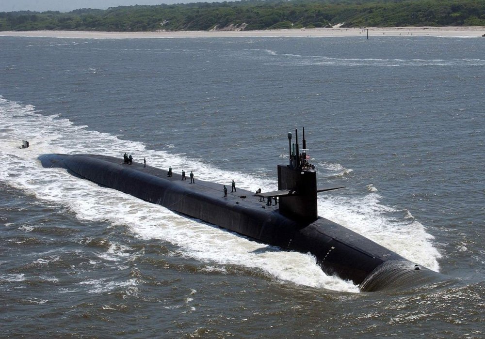 Подводная лодка класса "Огайо". © wikipedia.org