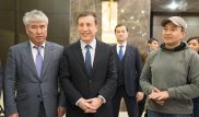 Джаксыбеков посетил съемки киноэпопеи про Назарбаева