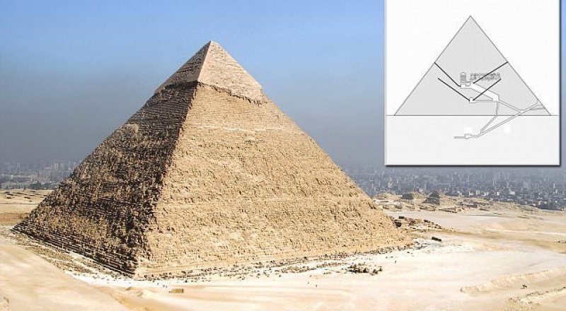 Ученый рассказал, что находится внутри тайной комнаты в пирамиде Хеопса: 13  января 2018, 02:23 - новости на Tengrinews.kz