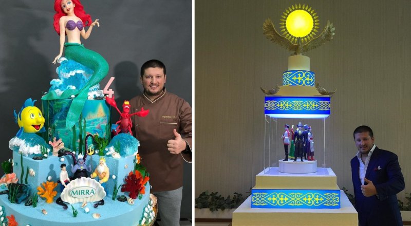 Кому из российских звезд готовил торты кондитер Ренат Агзамов: 15 января  2018, 17:54 - новости на Tengrinews.kz