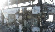 Автобус загорелся в Актюбинской области: 52 человека погибли