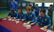 Казахстанские теннисисты провели мастер-класс для воспитанников детского дома