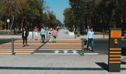 В Алматы начнут считать пешеходов по улице Панфилова