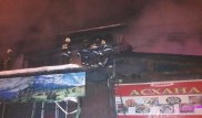 Крупный пожар в Алматы: горел супермаркет