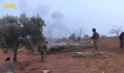 Опубликовано видео боя пилота Су-25 с боевиками в Сирии