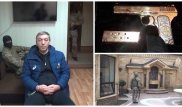 "Золотой пистолет и два автомата". Опубликовано видео задержания премьер-министра Дагестана