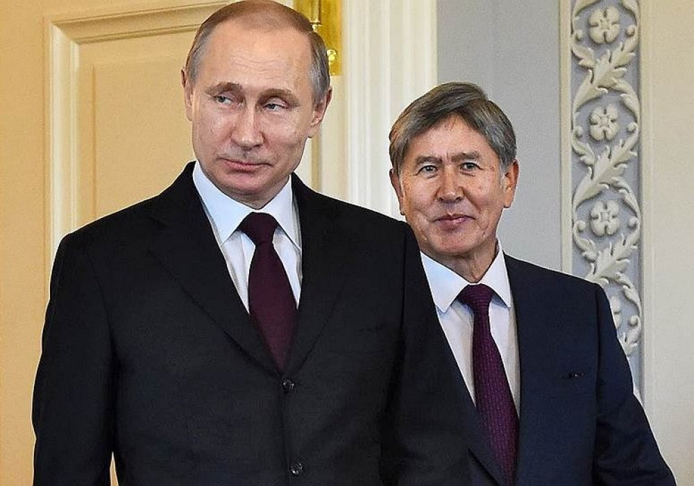 Владимир Путин и Алмазбек Атамбаев. © kommersant.ru
