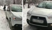 Женщину в Алматы оштрафовали за езду по тротуару