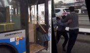 Водители автобуса и внедорожника Range Rover подрались в Алматы