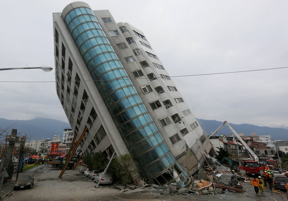 Очередное мощное землетрясение произошло на Тайване