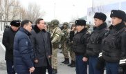 Касымов проверил работу полиции в Кызылординской области