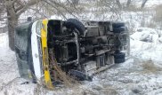 Автобус с пассажирами опрокинулся в Семее: есть пострадавшие