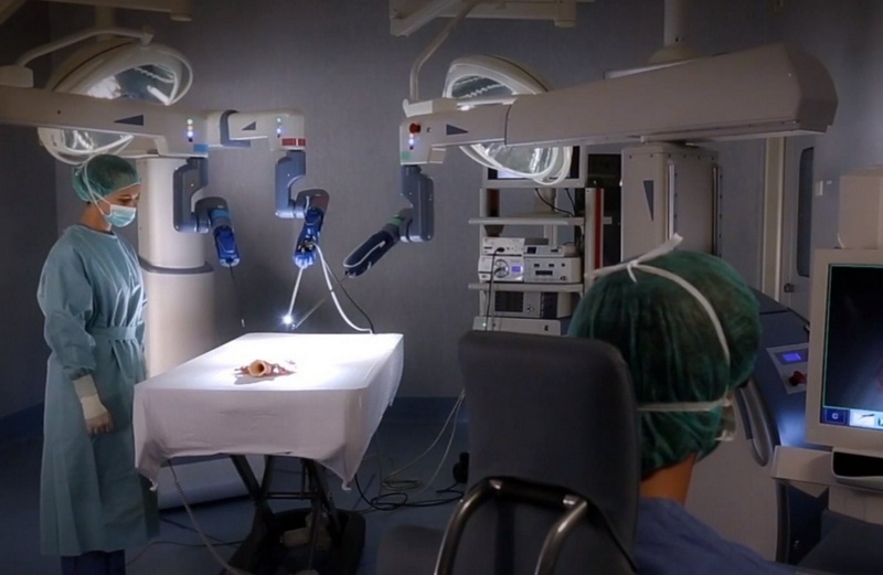 Senhance Surgical Robotic System - скриншот с видео 