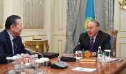 Назарбаев встретился с Карибжановым