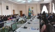 Формулой успеха поделилась зампред АДГСПК со студентами в Костанайской области