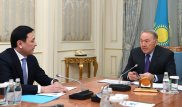 Назарбаев встретился с Кульгиновым