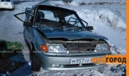 Полицейский находился за рулем автомобиля, столкнувшегося с автобусом на трассе в ЗКО