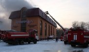Развлекательный комплекс горел в Петропавловске