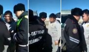 Видео конфликта узбекистанца с полицейскими прокомментировали в ДВД Атырауской области