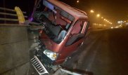 Пьяный парень угнал грузовик и попал в ДТП в Алматы