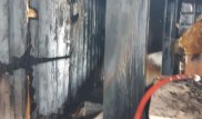 Пожар произошел на рынке "Жетысу" в Алматы