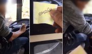 Водитель автобуса поговорил по телефону, съел пирожок и обматерил пассажира в Алматы