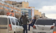 Драка на дороге в Актау попала на видео