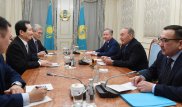 Назарбаев встретился со спикером Национальной Ассамблеи Кореи