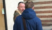 Появилось видео нападения украинского десантника на ведущего Первого канала