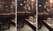 Массовая драка между посетителями и официантами бара "Пинта" попала на видео