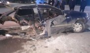 Авто разорвало на части в Шымкенте: беременная пассажирка в реанимации