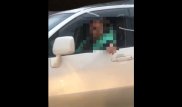 Женщина на Lexus выехала на встречку и спровоцировала конфликт