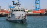 Военные моряки отрабатывают курсовые задачи по ведению боевых действий одиночным кораблем