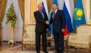 Назарбаев поздравил Путина с победой на выборах президента России