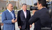 Назарбаев прилетел в Самарканд
