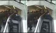 Шокирующий инцидент с эскалатором в Стамбуле попал на видео